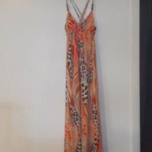 Bold colorful Maxi dress